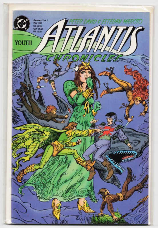 The Atlantis Chronicles #3 (1990) Cora