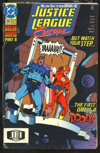 Justice League Europe #32 (1991) Blue Beetle