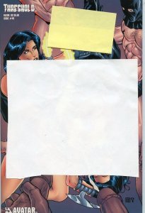 Avatar Threshold #40 Razor Variant Hardcore(2001)Adult Comic Book Grade F/VF 7.0