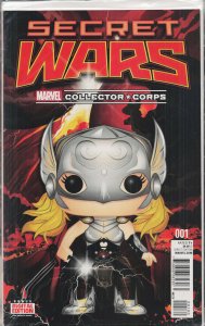 Secret Wars #1 Marvel Collector's Corp Cover (2015) The Thing