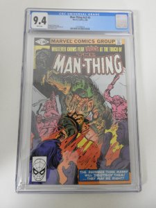 Man-Thing #3 Direct Edition (1980) CGC 9.4!