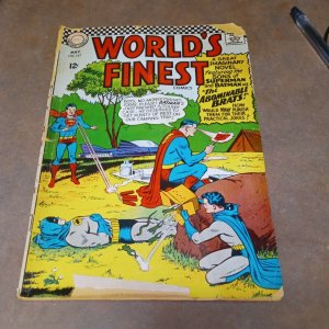 1966 World's Finest Comics 157 Batman Superman Sons 1st Appearance Bat-Mite Jr.