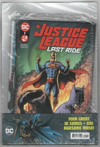 Justice League: Last Ride #1 Walmart 4 Pack Jim Aparo Catwoman Halloween Mask NM