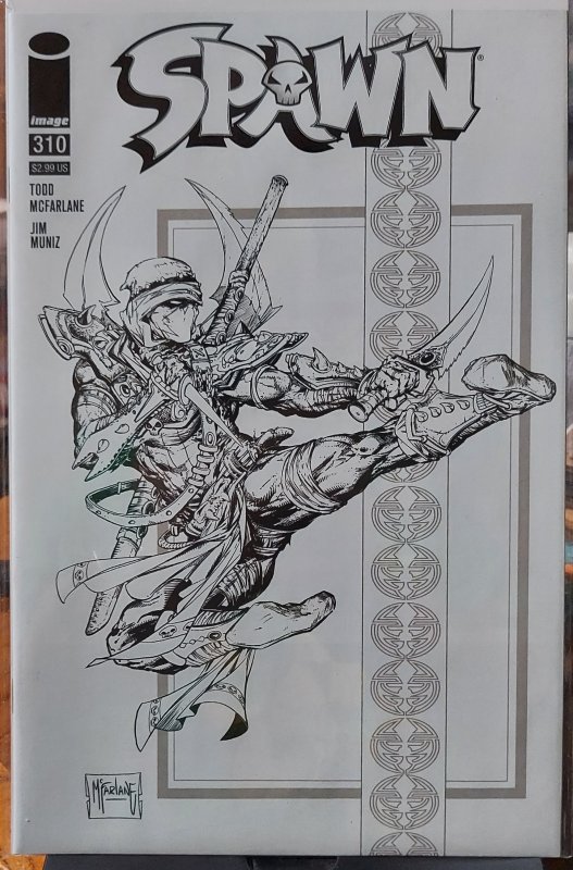 Spawn  #310 MCFARLANE - B&W