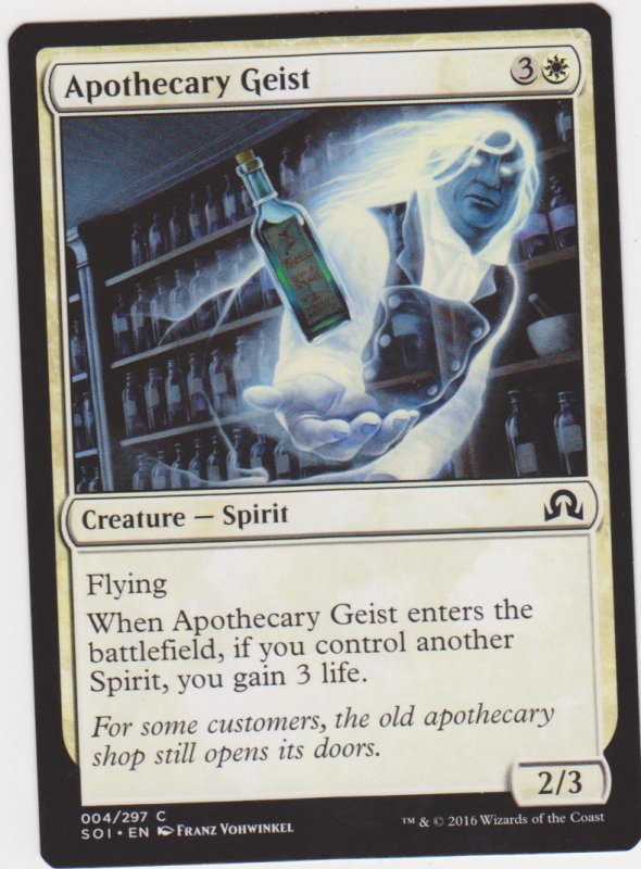 Magic the Gathering: Shadows Over Innistrad - Apothecary Geist