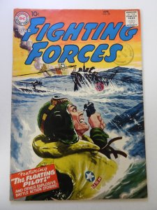 Our Fighting Forces #20 (1957) FN- condition stamp front cover