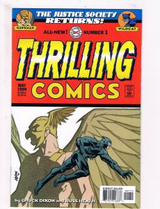 Thrilling Comics # 1 NM DC Comic Book Hawkman Wildcat Series May 1999 Dixon S72