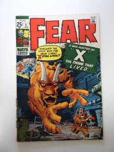 Adventure Into Fear #2 (1971) FR/GD condition 3 cumulative spine split