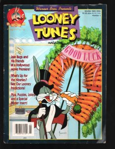 Looney Tunes Magazine #1 1989-DC-First issue-Bugs Bunny cover by Greg Theakst...