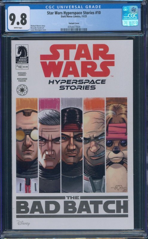 Star Wars Hyperspace Stories #10 1st Appearance of Bad Batch Dark Horse 2023 Var