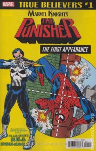 True Believers: Marvel Knights: The Punisher: The First Appearance #1 VF/NM ; Ma