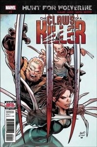 Hunt for Wolverine: The Claws of a Killer 1-A Greg Land Cover VF/NM