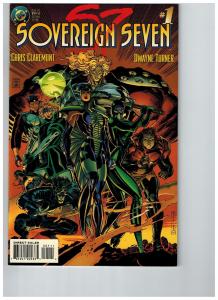 Sovereign Seven # 1 NM DC Comic Book Chris Claremont Dwayne Turner Issue S77