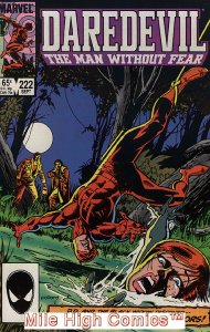 DAREDEVIL  (1964 Series)  (MAN WITHOUT FEAR) (MARVEL) #222 Near Mint Comics Book