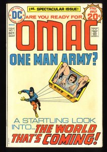 Omac #1 VF+ 8.5