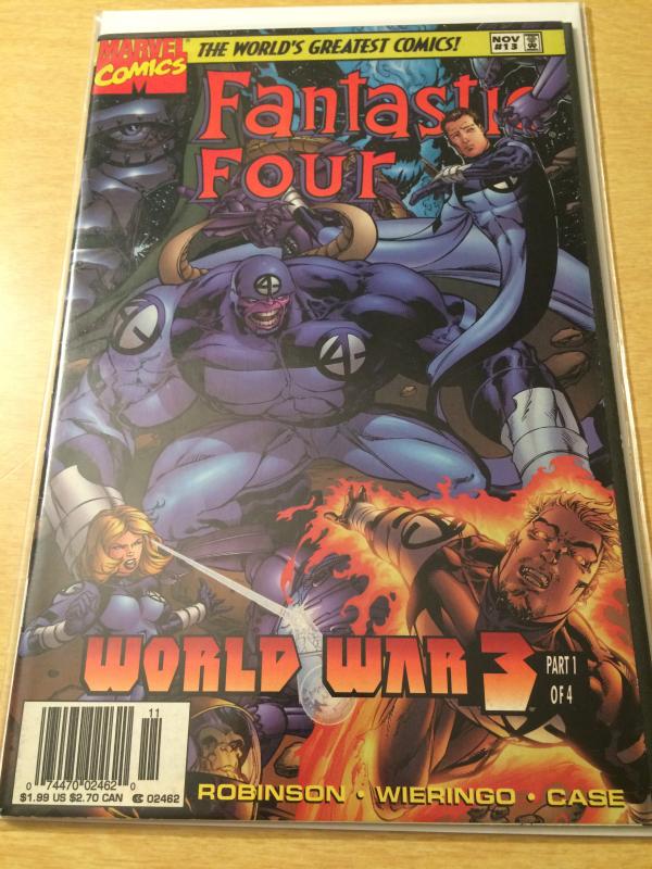 Fantastic Four #13 Heroes Reborn World War 3