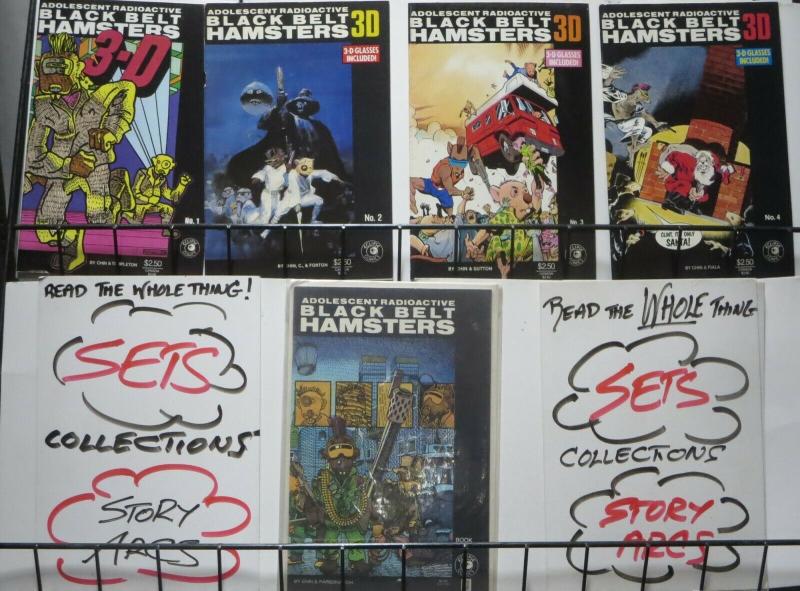 ADOLESCENT RADIOACTIVE BLACK BELT HAMSTER SAMPLER! 5 books- F or Better