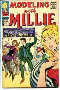 Model With Millie #53 1964-Marvel-next to last issue-fashions-paper dolls-VG