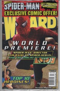 WIZARD Magazine #125, NM, Spider-man Sam Raimi Goblin Sealed, 2002