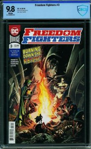 Freedom Fighters #3 (2019) CBCS 9.8 NM/MT