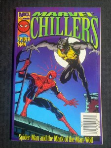 1996 MARVEL CHILLERS Spider-Man and the Mark of the Man-Wolf SC VF 8.0 w/ Poster