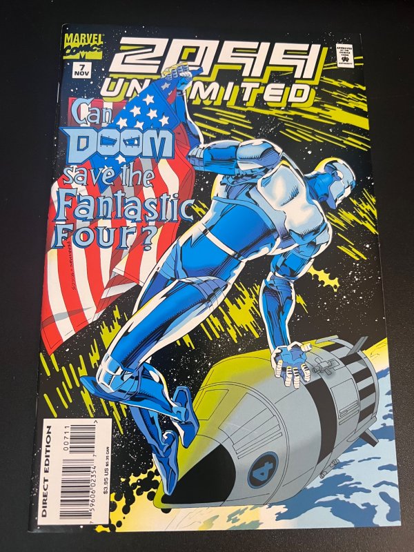 2099 Unlimited #1 - 10 (1993 - 1995) Complete anthology run Cyberpunk Marvel Uni