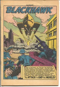 Blackhawk #63 1953-Quality-Attack To End The World-no covers-P