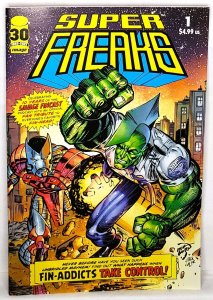 SUPER FREAKS #1 Savage Dragon Celebrate 10 Years of Savage Fincast Image Comics