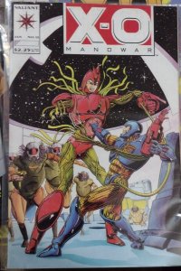 X-O MANOWAR # 12  1993 VALIANT COMICS AX SPIDER ALIENS SOLAR