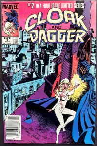 Cloak and Dagger #2 Newsstand Edition (1983)