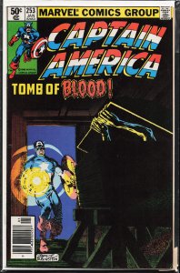 Captain America #253 (1981) Captain America [Key Issue]