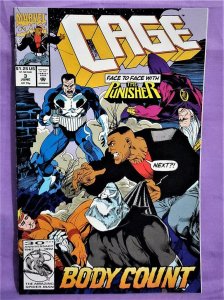 Marc McLaurin CAGE #1 - 3, 9 Dwayne Turner Punisher App (Marvel, 1992)!