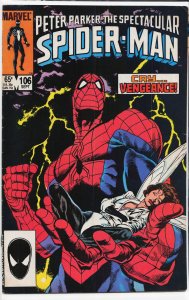 The Spectacular Spider-Man #106 (1985) Spider-Man