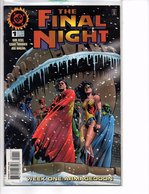 DC Comics The Final Night #1 WEEK ONE: ARMAGEDDON