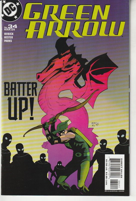 Green Arrow #34 (2004)  The Riddler !