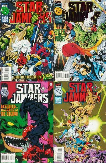 STARJAMMERS (1995) 1-4  X-MEN SpinOff!