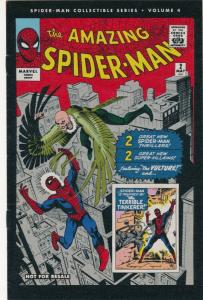 The Amazing Spider-Man Collectible Series REPRINTS Lot of 9 Mixed condit (PF673)