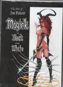 ART of JIM BALENT MAGICK in BLACK & White #1 - 2 w/2 prints NM- Broadsword 2005