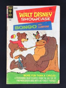 Walt Disney Showcase #3 (1971) GD+ BONGO and Lumpjaw