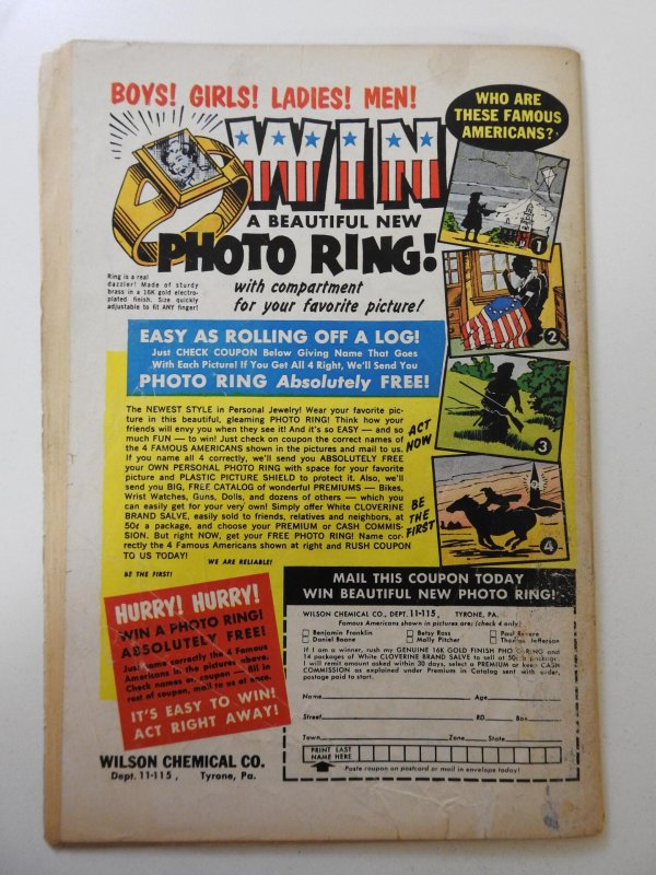 Superman #143 (1961) GD/VG Condition moisture damage