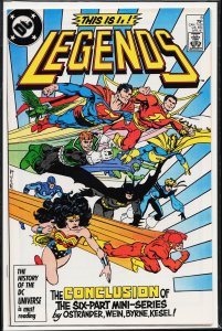 Legends #6 (1987) [Key Issue]