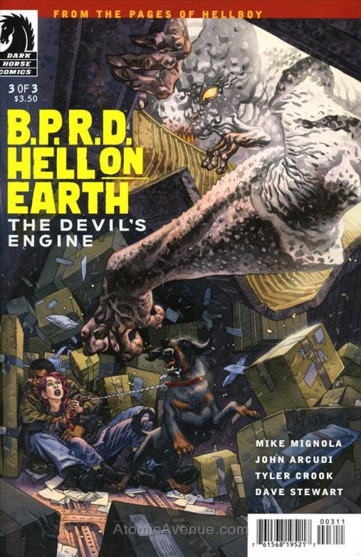 B.P.R.D. Hell On Earth: The Devil’s Engine #3 VF/NM; Dark Horse | save on shippi