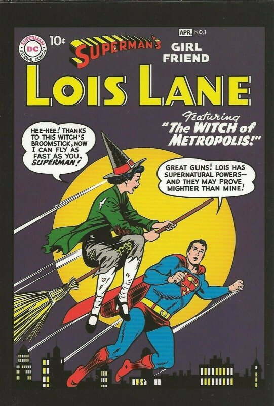 Superman's Girlfriend Lois Lane #3 4x5 Cover Postcard 2010 DC Comics