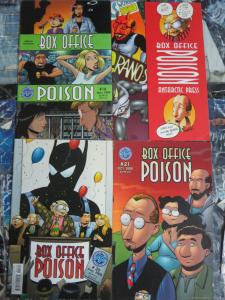 Box Office Poison Lot of 10 Comics Alex Robinson Antarctic Press Darlene Kaiser+ 