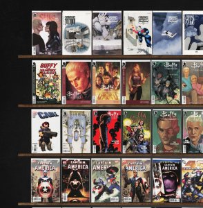 Huge Lot 150+ Comics with Captain America, Catwoman, Countdown & More!