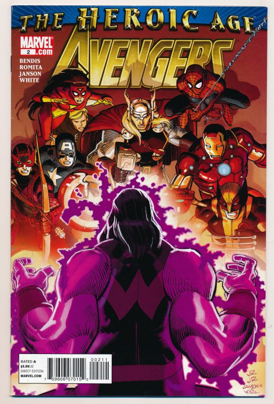 Avengers (2010 4th Series) #2 VF