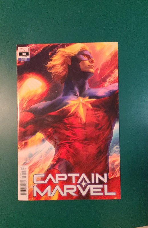 Captain Marvel #34 Lau Cover (2022) NM