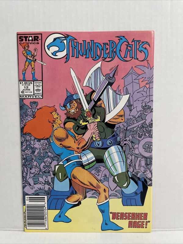 Thundercats #12 1st Print Newsstand