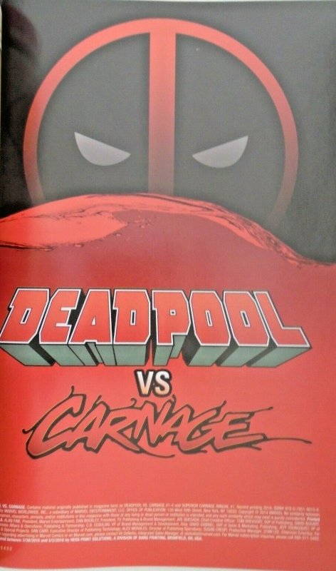 Deadpool vs Carnage TP   New!