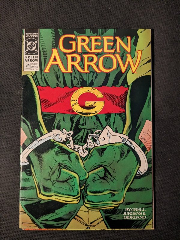 Green Arrow #34 (1990) Green Arrow